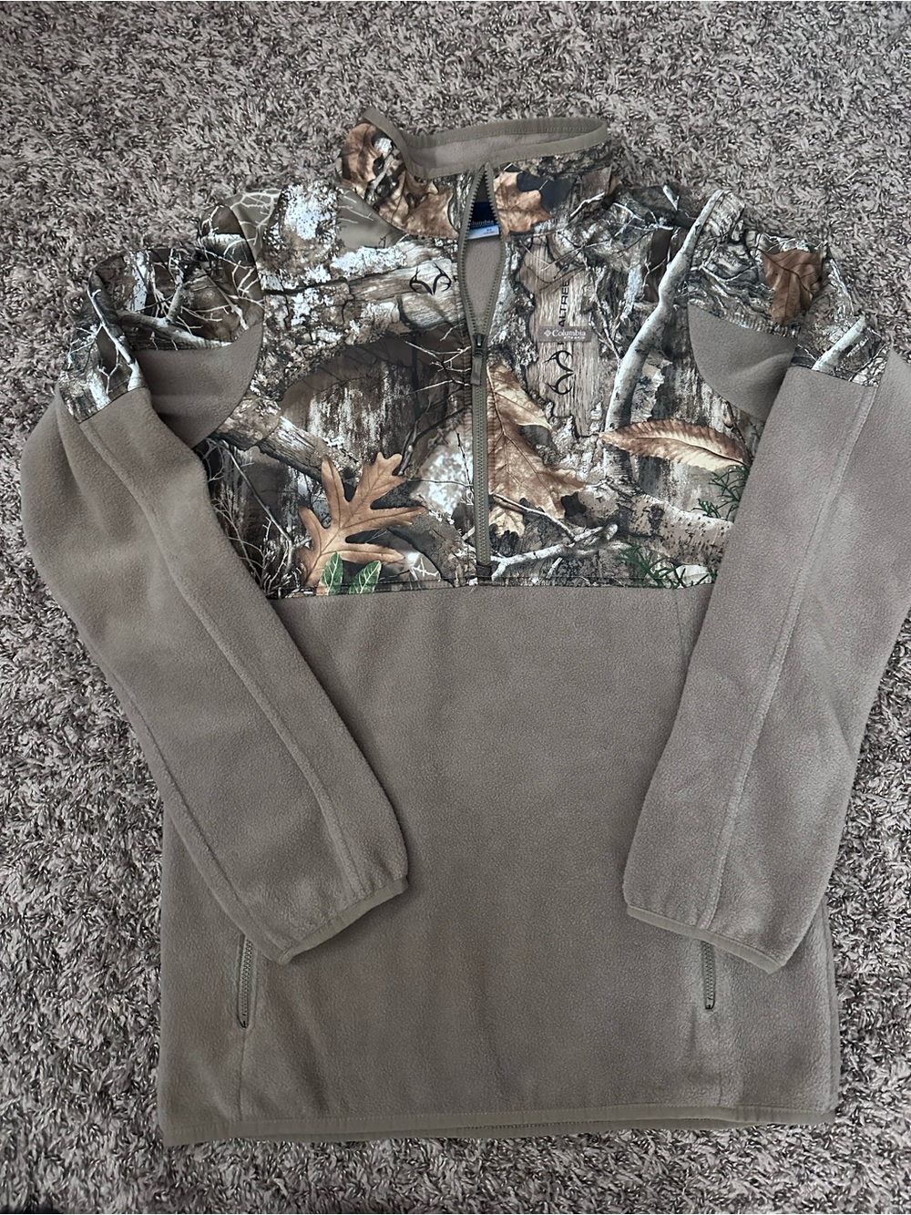 Columbia Sportswear PHG Fleece Overlay 1/4 Zip